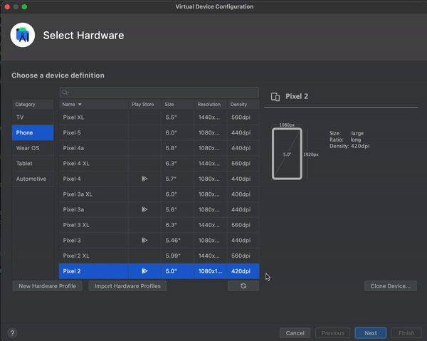 How to create an emulator