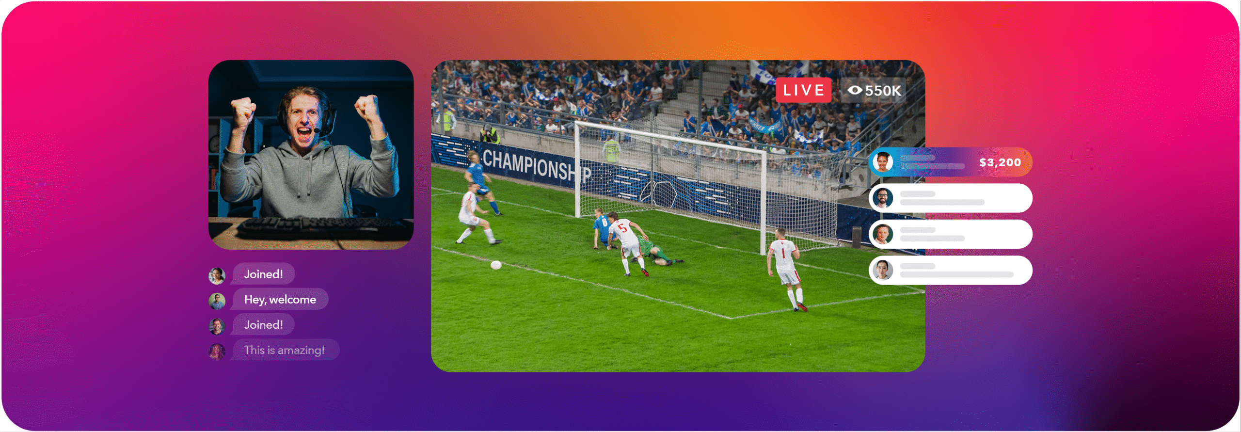 engaged sports stream