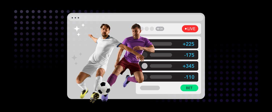 sports betting live streams of football players kicking a soccer ball