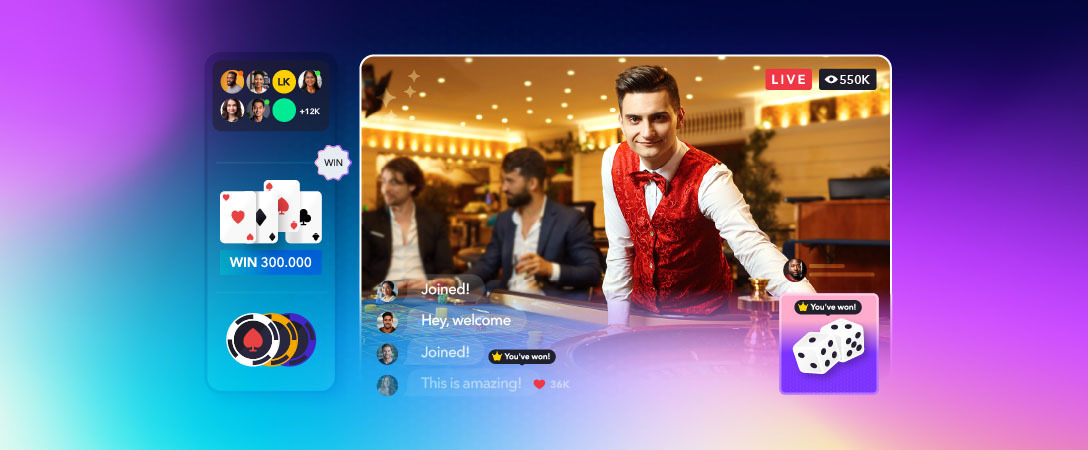Live dealer casino