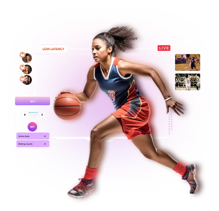 Female basketball player