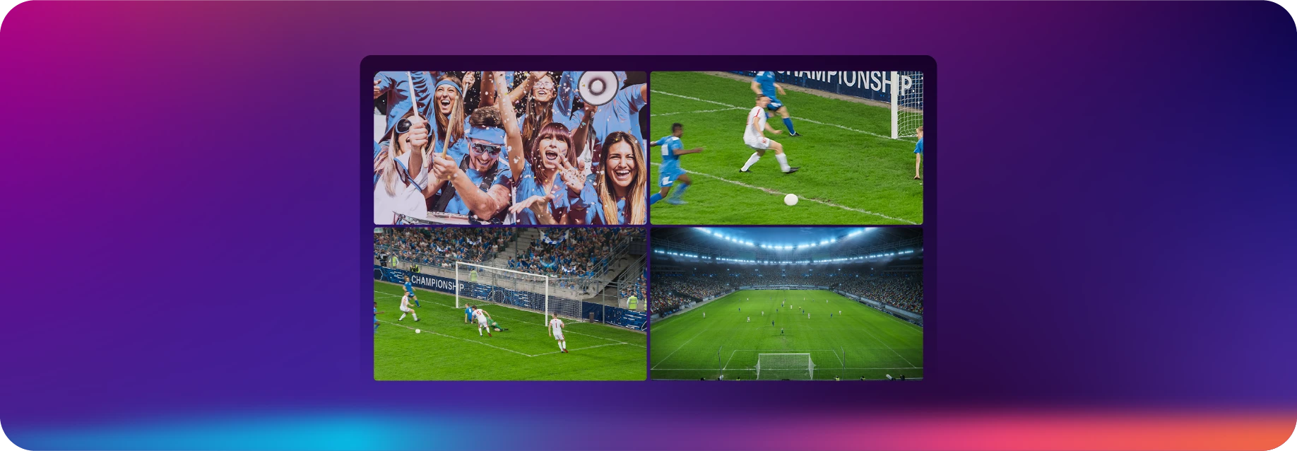 live sports multi-view experience