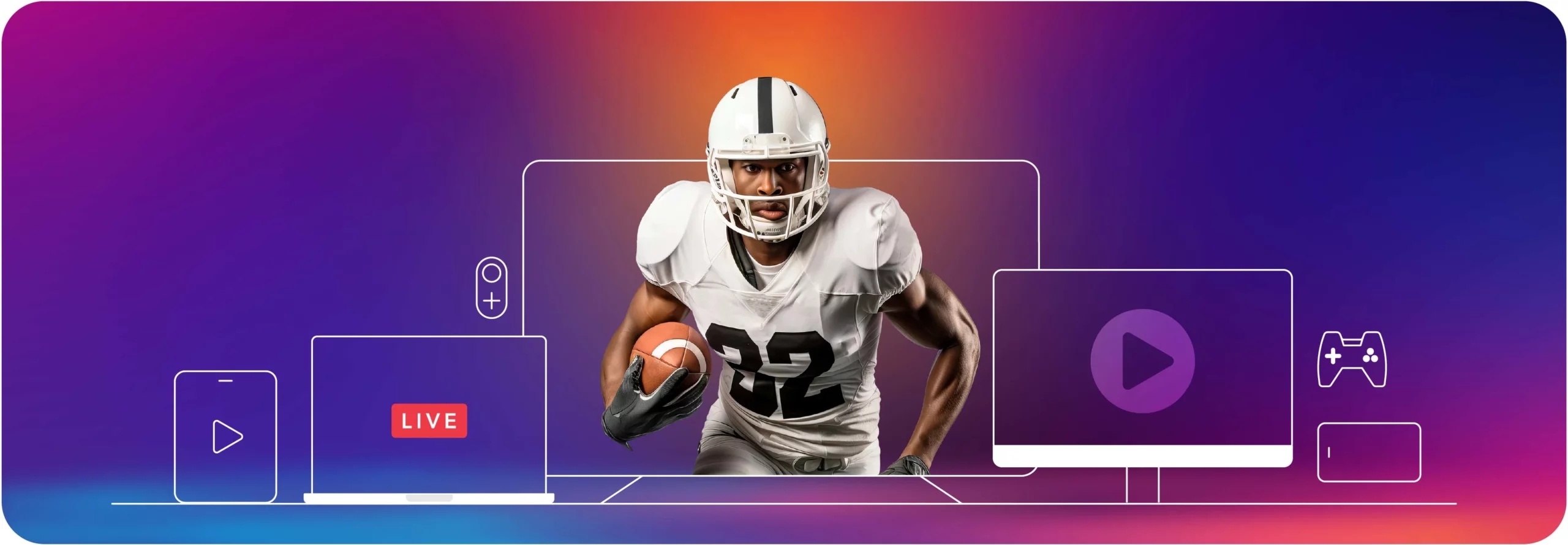 Cross platform live sports streaming